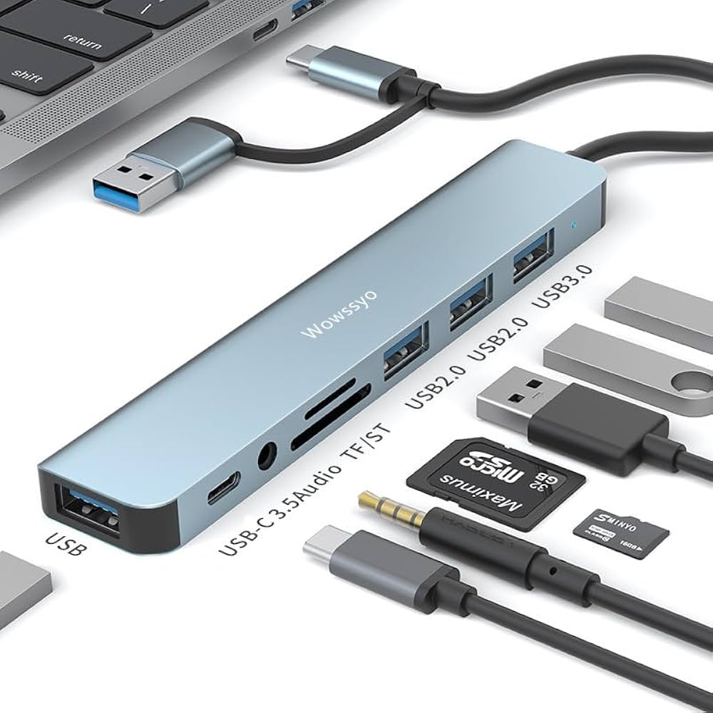 Amazon | 【2024高機能版】USB Cハブ 8-in-1 タイプCハブ
